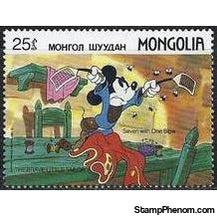 Mongolia 1987 Disney Cartoons-Stamps-Mongolia-StampPhenom