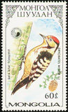 Mongolia 1987 Woodpeckers-Stamps-Mongolia-StampPhenom