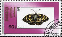 Mongolia 1990 Butterflies-Stamps-Mongolia-StampPhenom