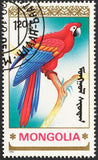 Mongolia 1990 Parrots-Stamps-Mongolia-StampPhenom