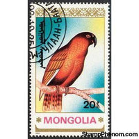 Mongolia 1990 Parrots-Stamps-Mongolia-StampPhenom