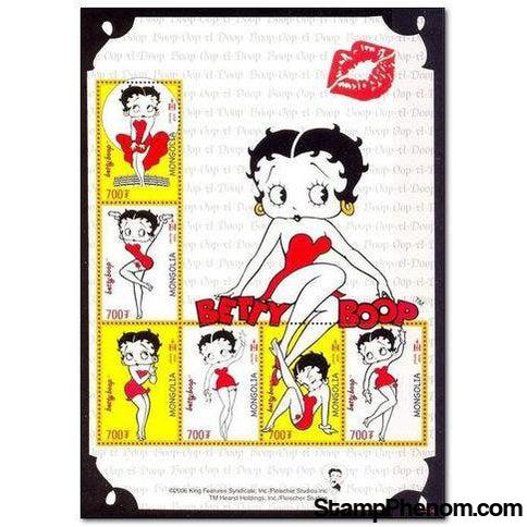 Mongolia 2007 Betty Boop-Stamps-Mongolia-StampPhenom