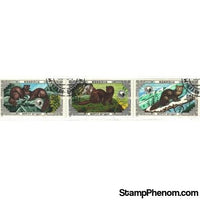 Mongolia Animals Lot 7, 3 stamps