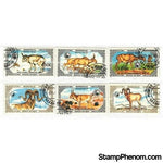 Mongolia Antelopes , 6 stamps