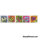 Mongolia Flowers , 5 stamps