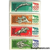 Mongolia Olympics , 4 stamps