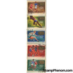 Mongolia Olympics , 5 stamps