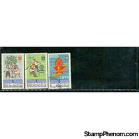 Mongolia Scouting , 3 stamps