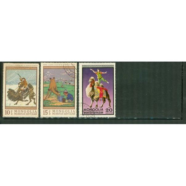 Mongolia Camels , 3 stamps Lot 3 - Mongolia Camels , 3 stamps Lot 3