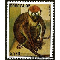 Paraguay 1972 Monkey