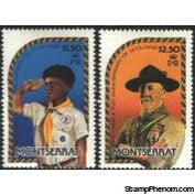 Montserrat Scouting , 2 stamps