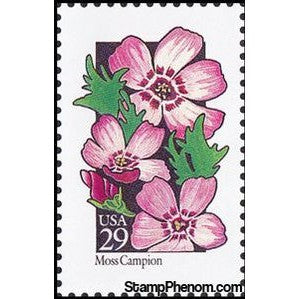 United States of America 1992 Moss Campion (Silene acaulis)