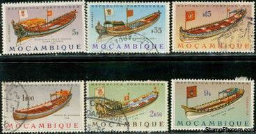 Mozambique Ships , 6 stamps