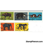 Nagaland Animals, 5 stamps