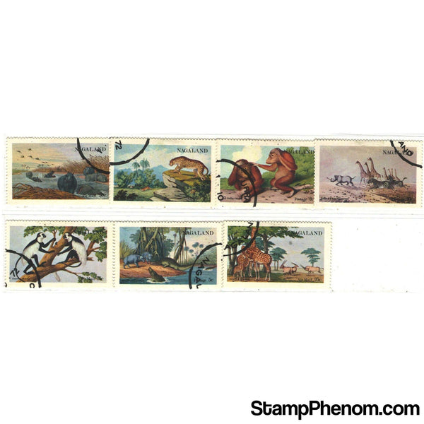 Nagaland Animals , 7 stamps