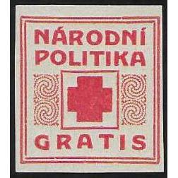 Czechoslovakia 1918 Národní politika Praha-Czechoslovakia-StampPhenom