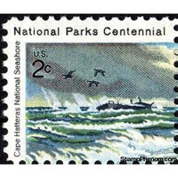 United States of America 1972 National Parks Centennial - Birds above Ships at Sea