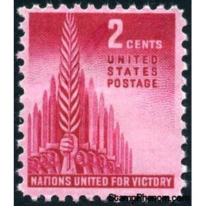 United States of America 1943 Nations United for Victory