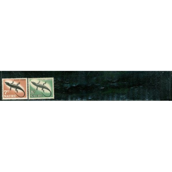 Nauru Reptiles , 2 stamps