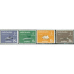 Nederlands Ships , 4 stamps