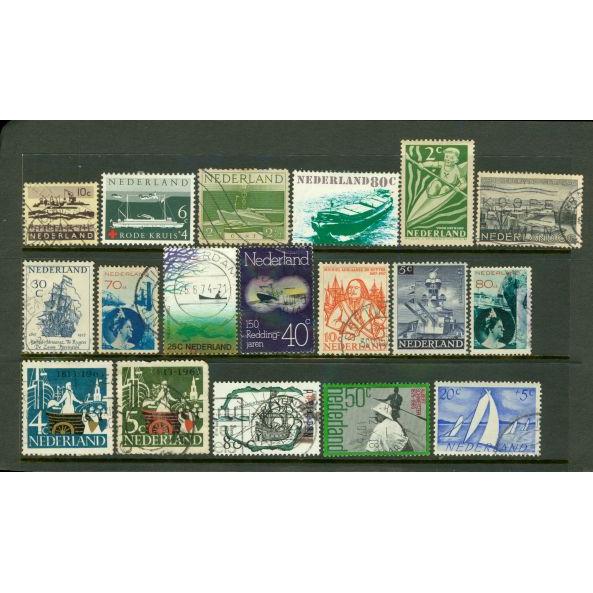 Netherlands Lot , 18 stamps