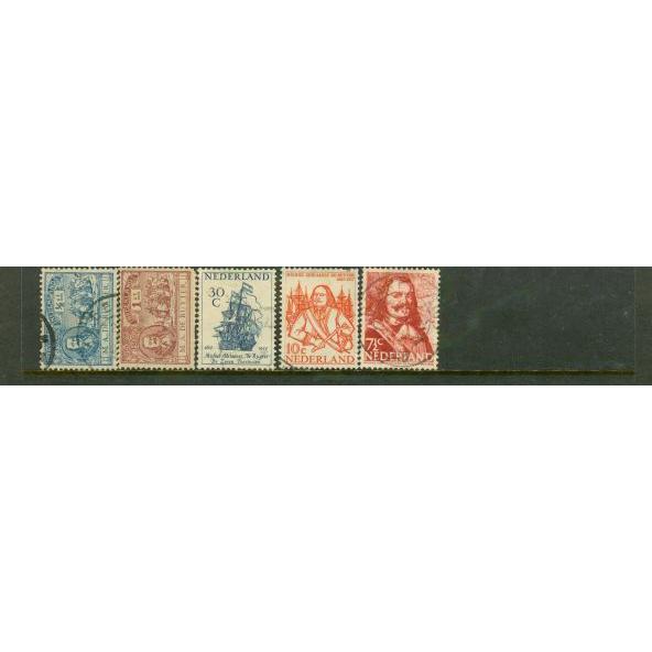 Netherlands Lot , 5 stamps
