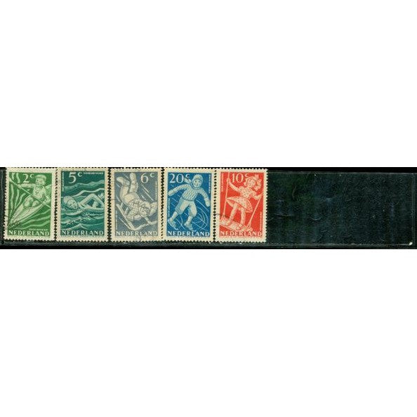 Netherlands Olympics , 5 stamps