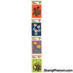 New Zealand Flowers , 4 stamps