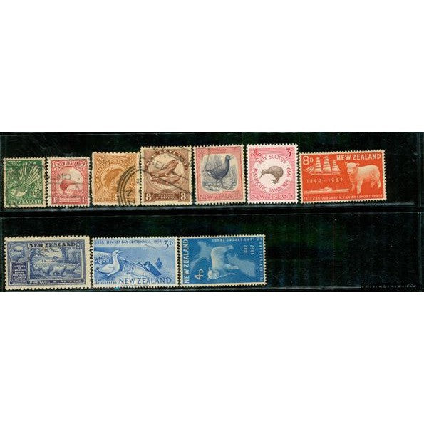 New Zealand Animals , 10 stamps