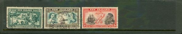 New Zealand Lot , 3 stamps - New Zealand Lot , 3 stamps