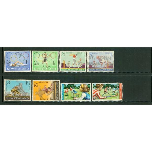 New Zealand Lot , 8 stamps - New Zealand Lot , 8 stamps