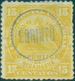 Nicaragua 1882 Coat of arms