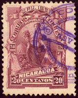 Nicaragua 1891 UPU