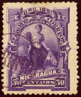 Nicaragua 1891 UPU