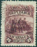 Nicaragua 1892 UPU