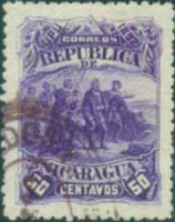 Nicaragua 1892 UPU