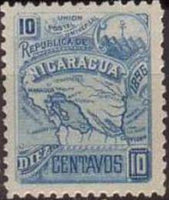 Nicaragua 1896 UPU