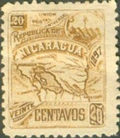 Nicaragua 1896 UPU