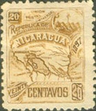 Nicaragua 1896 UPU