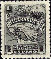 Nicaragua 1896 UPU