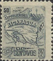 Nicaragua 1897 UPU