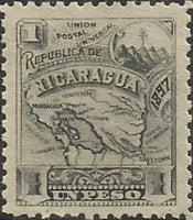 Nicaragua 1897 UPU