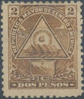 Nicaragua 1898 Centro America