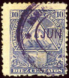 Nicaragua 1898 Centro America