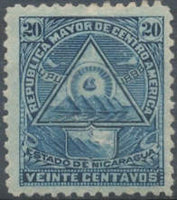 Nicaragua 1898 Centro America