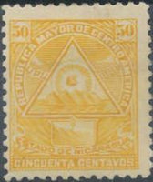 Nicaragua 1898 Centro America