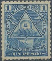 Nicaragua 1898 Centro America