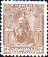 Nicaragua 1899 UPU