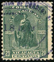 Nicaragua 1899 UPU