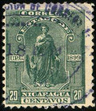 Nicaragua 1899 UPU